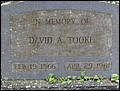 Tooke, David A, Hills Rest Cemetery, Citrus Co, FL.jpg