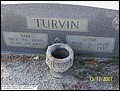 Turvin, Sam & Susie, Harmony Baptist Church Cemetery, Andalusia, Covington Co, AL 179.jpg