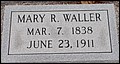 Waller, Mary R Brooks, Pleasant Hill Cem, Washington Co, GA.jpg
