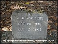 Walters, William Gordon, Bay springs Methodist Cemetery, Washington Co, GA.jpg