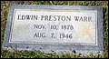 Warr, Edwin Preston, Lamar Cemetery, Darlington Co, SC.jpg