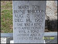 Whiddon, Mary Tom Payne, Fairmount Baptist Cem, Covington Co, AL.jpg
