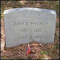 Whitaker, John B, Whitakers Chapel Cem, Halifax Co, NC.jpg