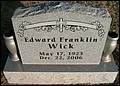 Wick, Edward Franklin, Carnegie Cem, Caddo Co, OK.jpg