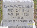 Williams, William Wesley, Wesley Chapel Church Cemetery, Lydia, Darlington Co, SC.jpg