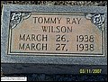 Wilson, Tommy Ray, River Falls City Cemetery, Covington Co, AL.jpg