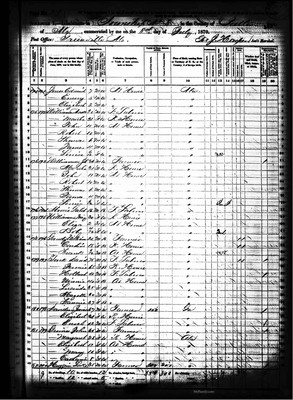 1870, Mary A Josey Huggins Butler Co AL part 1.jpg