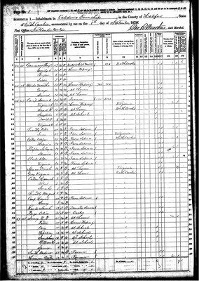 1870, Napoleon B Jossey Sr Halifax Co NC.jpg