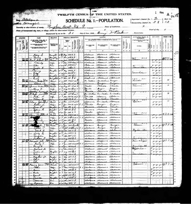 1900, Amanda Josey Banister, Covington Co AL.jpg