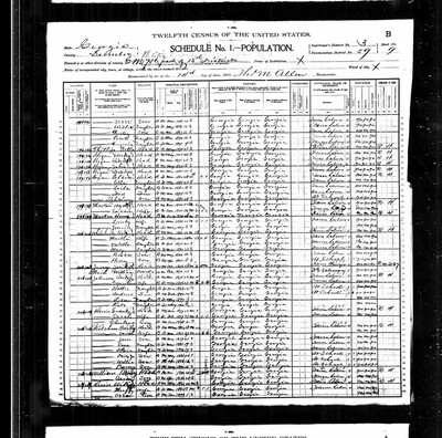 1900, Josiah H Jossey, Sumter Co GA.jpg