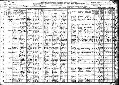 1910, Blanche Josey Anderson Tarrent Co TX.jpg