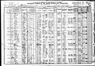 1910, Daniel Edward Josey, Jones Co MS.jpg