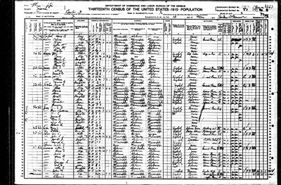 1910, Elias Beauregard Josey, Jones Co MS.jpg