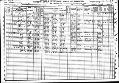 1910, Elizabeth Josey Farrell, Marion Co FL.jpg