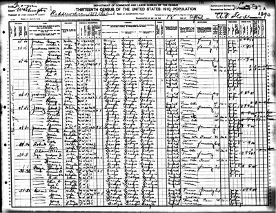 1910, Everett Jackson Josey, Washington Co GA.jpg