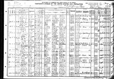 1910, Lorena Josey Brandt Tarrant Co TX.jpg