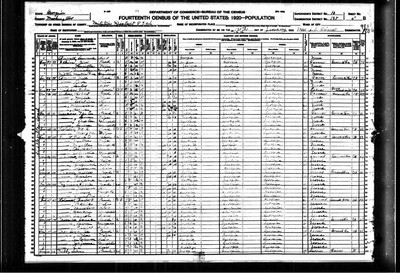 1920, Bessie Pearl Josey Tanner Washington Co GA.jpg