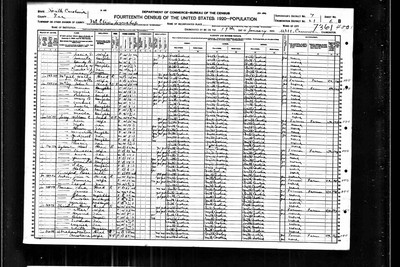 1920, Charles Wilson Josey, part 2, Lee Co SC.jpg