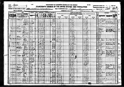 1920, Edna Jossey Wallace Lee Co GA.jpg