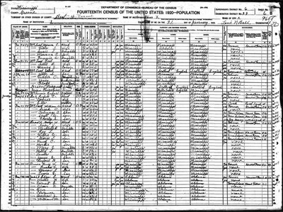1920, Elias Daniel Josey, Greene Co MS.jpg