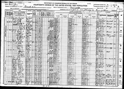 1920, James Madison Josey, Covington Co AL.jpg