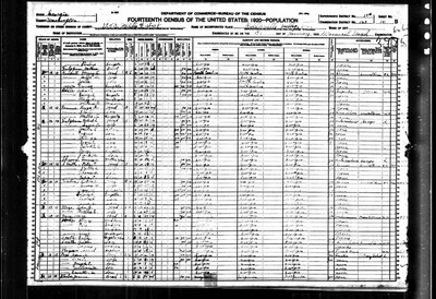 1920, Leah Josey Page, Washington Co GA.jpg