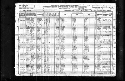 1920, Marie Jossey Haisten, Fulton Co GA.jpg