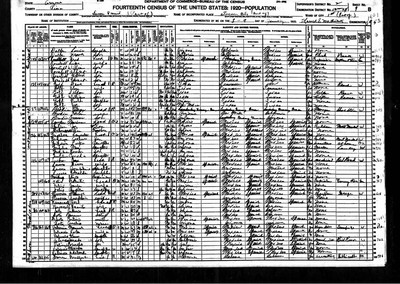 1920, Mattie Josey Duncan Pima Co AZ part 1.jpg