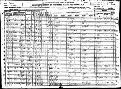 1920, Minnie Buelah Josey Hill Kimble Co TX.jpg