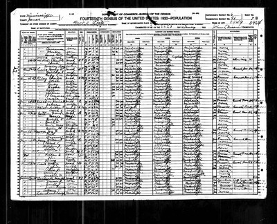 1920, William Travis Josey, Jones Co MS.jpg