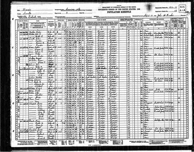 1930, Clarence Josey, Sumter Co GA, col.jpg