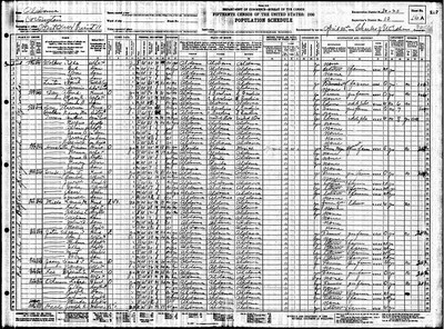 1930, Daniel Thomas Josey, Covington Co AL.jpg