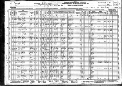 1930, Mamie Josey, Erie Co NY, col.jpg