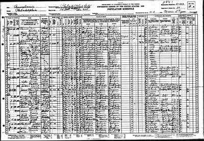 1930, Martin Josey, Philadelphia Co PA, col.jpg