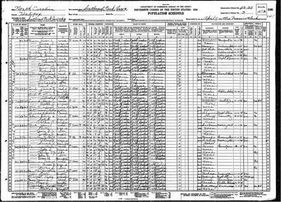 1930, Mattie Josey Alexander Halifax Co NC.jpg