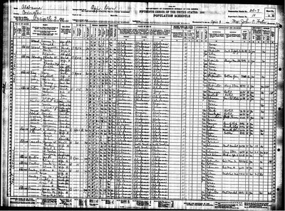 1930, Minnie Josey, Covington Co A.jpg