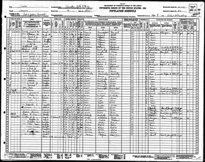 1930, Norris Josey, Harris Co TX, col.jpg