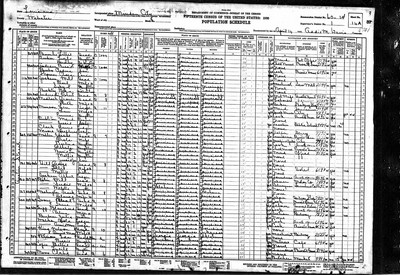 1930, Oleal T Josey, Webster Parish LA, col.jpg