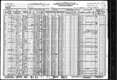 1930, Robert Lester Josey, Jefferson Co GA.jpg