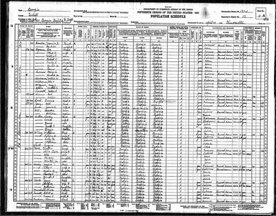 1930, Will Josey, Terrell Co GA, col.jpg