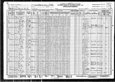 1930, William Franklin Josey, Stanley Co NC.jpg