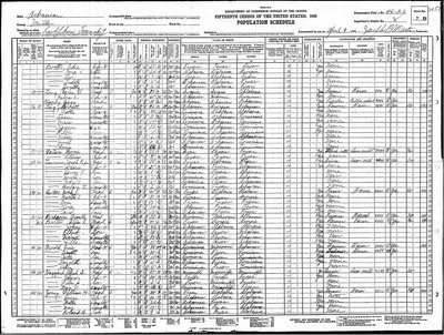 1930, William H Josey, Miller Co AR.jpg