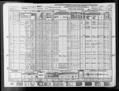 1940, Benjamin Franklin Josey, Jrfferson Co, AL.jpg