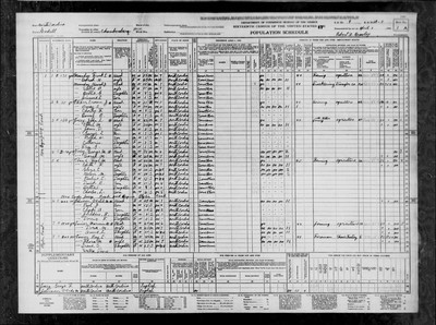 1940, George Monroe Josey, Iredell Co, NC.jpg