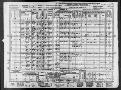 1940, Gertrude Trudie Cross Josey, Covington Co, AL.jpg