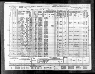 1940, Hubert Laurie Josey, Orangeburg Co, SC.jpg