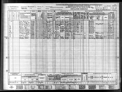 1940, Mary Will Josey, Cabarrus Co, NC.jpg