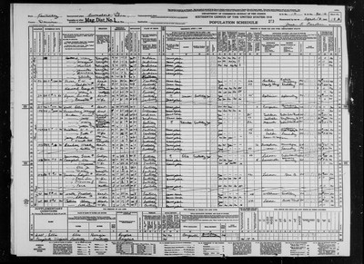 1940, Ruth Irene Chumley Josey Bristow, Davies Co, KY.jpg