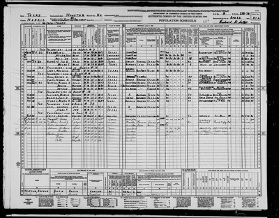 1940, Thomas Hillary Josey, Harris Co, TX.jpg