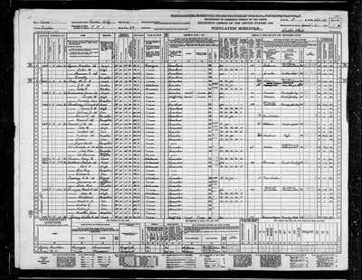 1940, Walter Earl Josey, Dallas Co, TX part 1.jpg